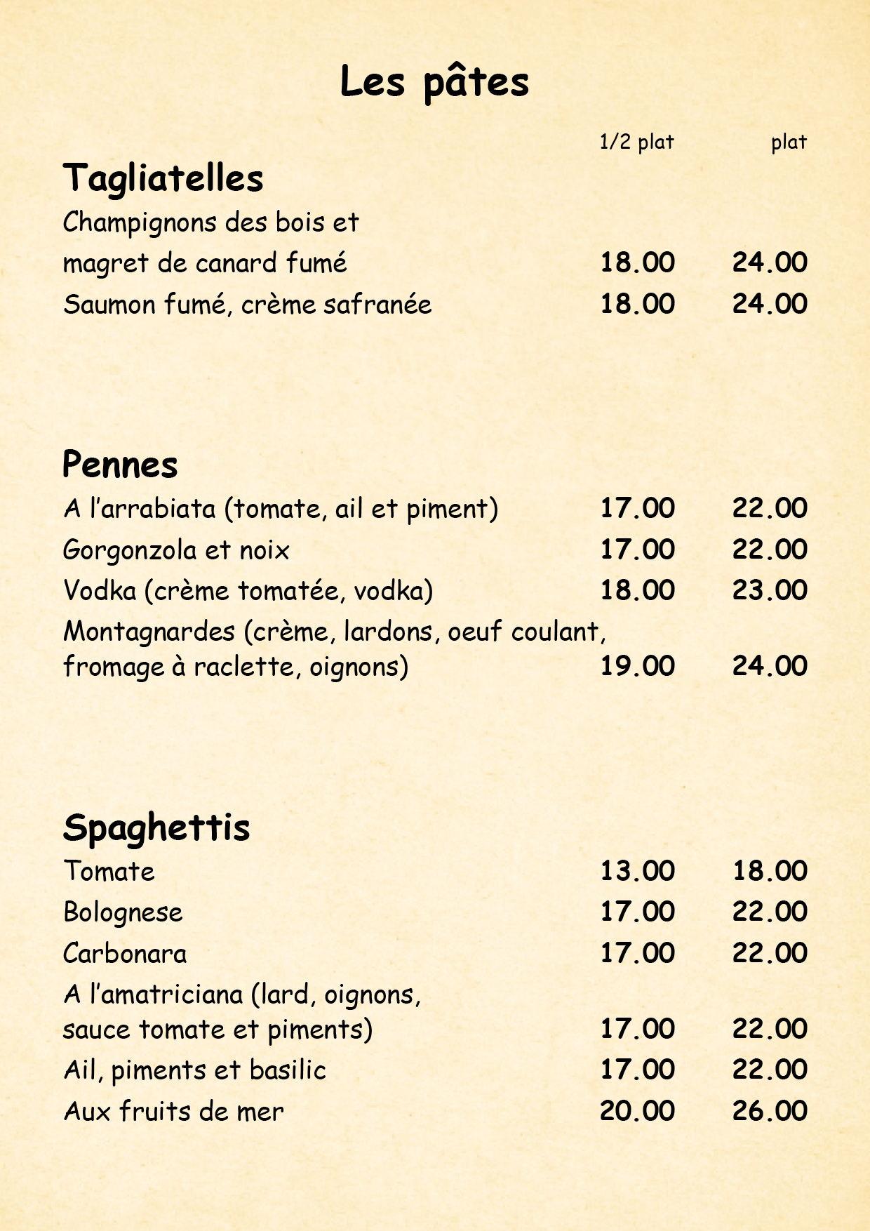 CARTES DE MENUS ST LAURENT 2025 OK10