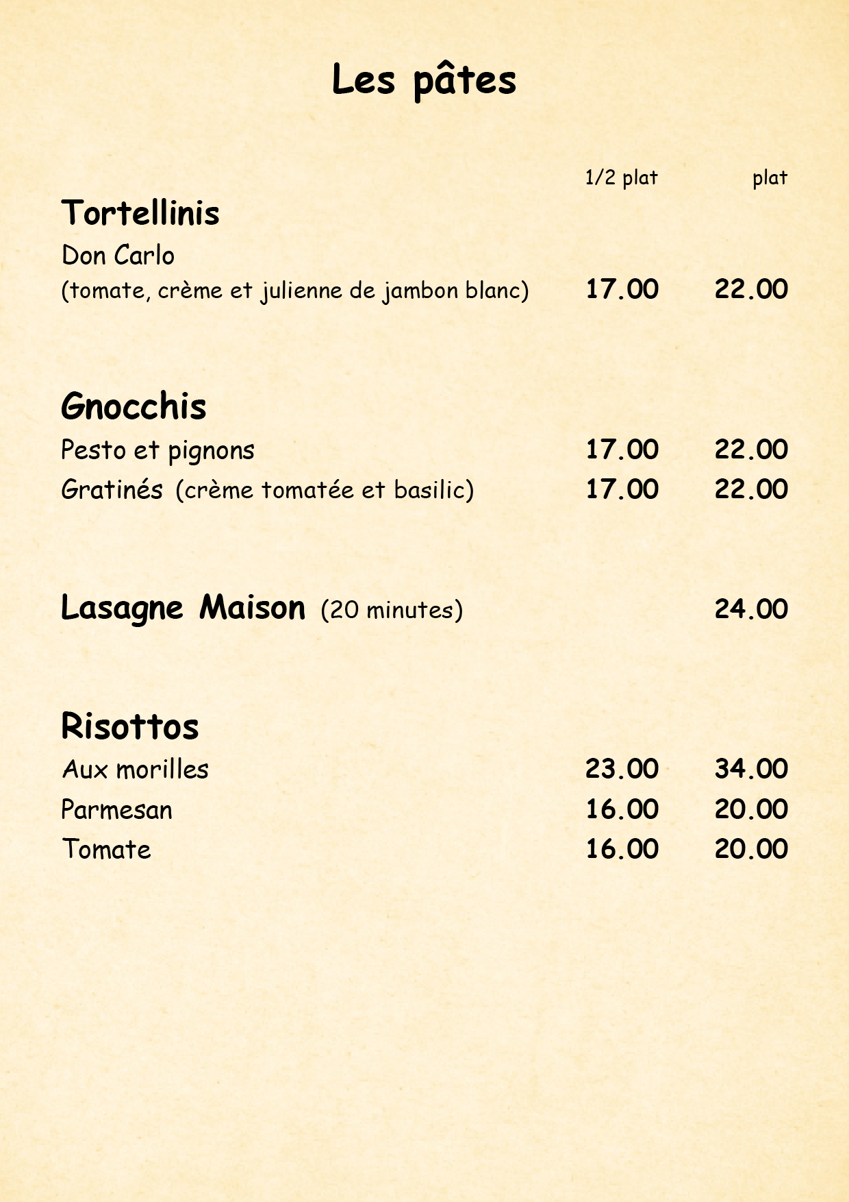 CARTES DE MENUS ST LAURENT 2025 OK11