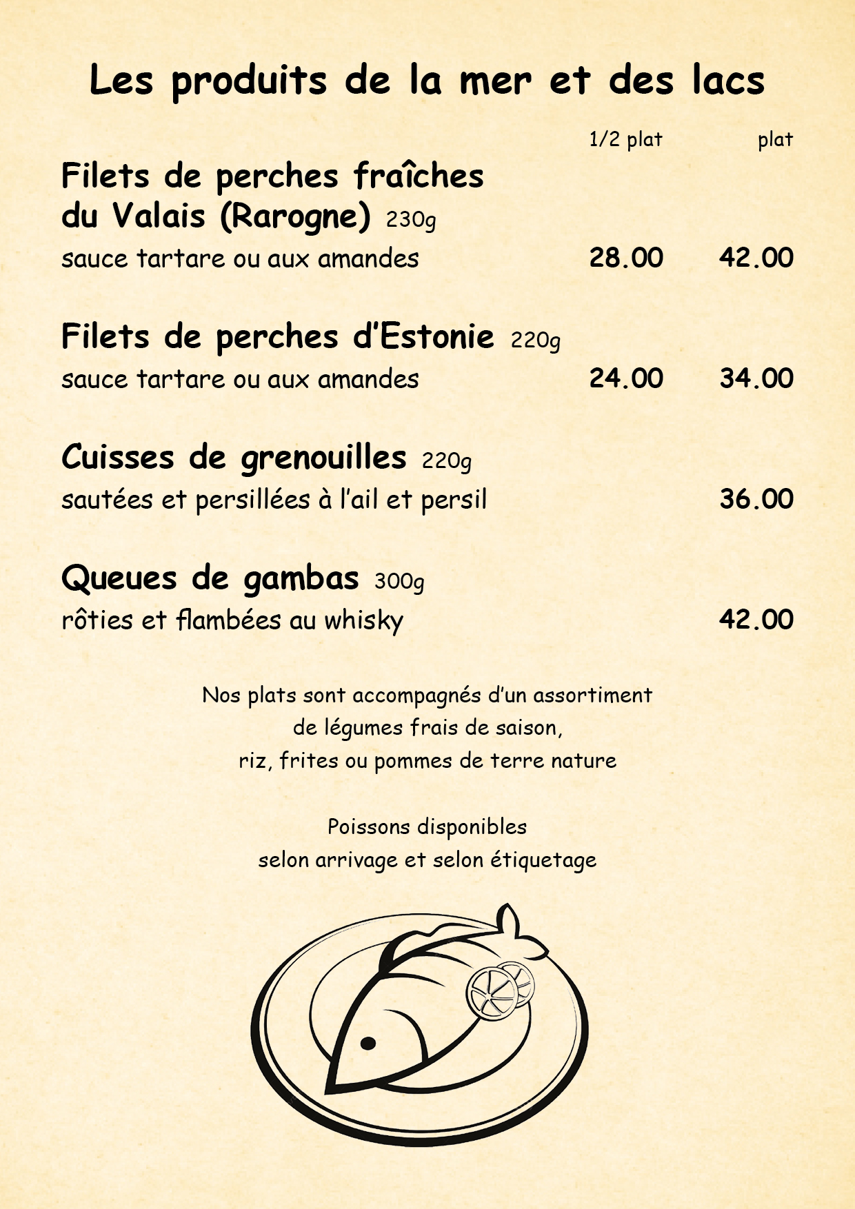 CARTES DE MENUS ST LAURENT 2025 OK5