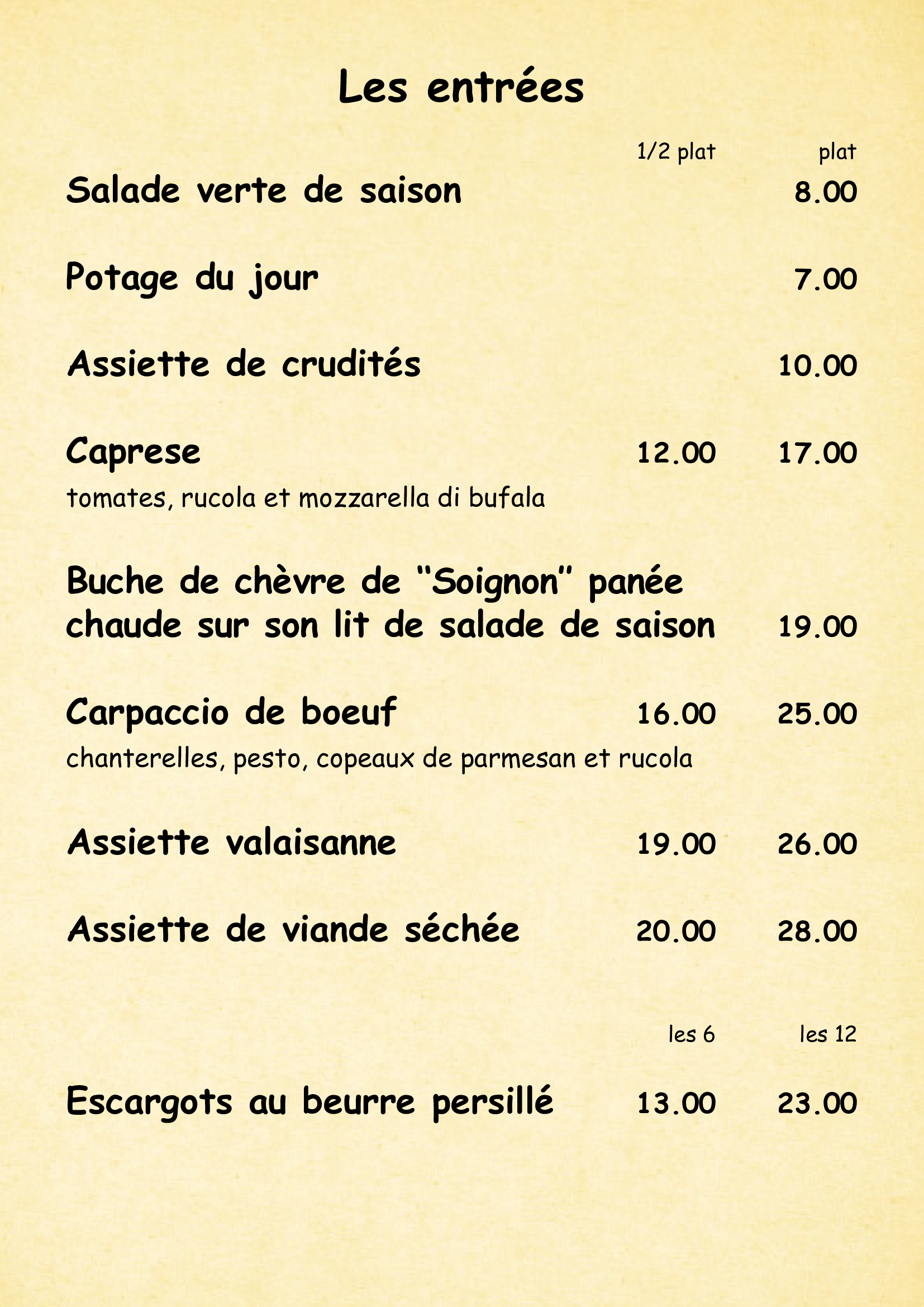 CARTES DE MENUS ST LAURENT 2025 OK4